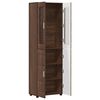vidaXL Hoge kast FLORIN Bruin Eiken 60 x 35 x 182 cm Bewerkt hout