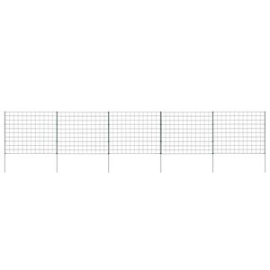 vidaXL Schuttingset 77,5x64 cm groen
