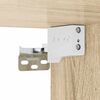 vidaXL Wandkast 60x31x70 cm bewerkt hout sonoma eikenkleurig