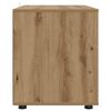 vidaXL Opbergkast Artisan Eiken 80 x 48 x 57 cm Bewerkt hout