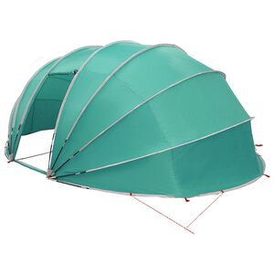 vidaXL Zwembad Tent Koepel 538 x 440 x 204 cm Zeegroen