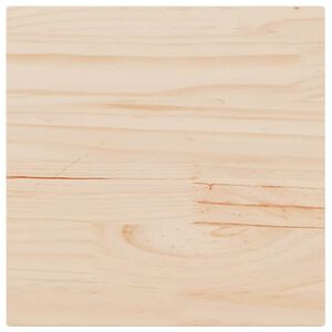 vidaXL Tafelblad vierkant 50x50x1,7 cm massief grenenhout