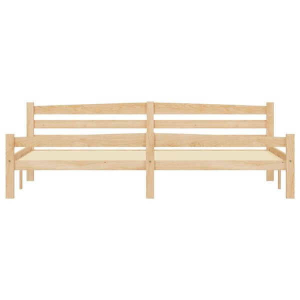 vidaXL Bedframe met 4 lades massief grenenhout 200x200 cm