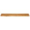 vidaXL Tafelblad met natuurlijke rand 160x40x3,8 cm massief mangohout