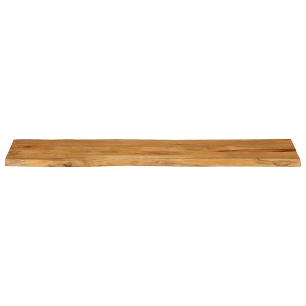 vidaXL Tafelblad met natuurlijke rand 160x40x3,8 cm massief mangohout