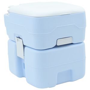 vidaXL Camping Toilet Blauw 41,5 x 36,5 x 42 cm