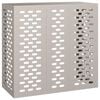 vidaXL Airconditioner hoes Roestig 110 x 50 x 105 cm Cortenstaal