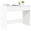 vidaXL Bureau met lade Wit 100 x 50 x 78 cm Geconstrueerd hout