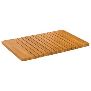 vidaXL Badmat Bruin 59 x 40 cm Massief Acaciahout