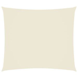 vidaXL Zonnescherm rechthoekig 2x2,5 m oxford stof cr&egrave;mekleurig