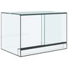 vidaXL Terrarium met opslag Doorzichtig 60 x 40 x 40 cm Glas