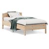 vidaXL Bedframe zonder matras massief grenenhout 75x190 cm