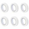 vidaXL Verf Maskertapes 6 pcs Wit 25mm x 50m Papier