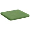 vidaXL Zitkussens 4 pcs Lichtgroen 40 x 40 x 3 cm Fluweel