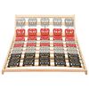 vidaXL Bedframe met 12 latten verstelbaar hoofdeinde 90x200 cm