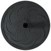vidaXL Parasolvoet Zwart &Oslash;38-48 mm PE en beton en ijzer