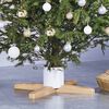 vidaXL Kerstboomstandaard 55x55x15,5 cm