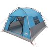 vidaXL Instant Tent Water-resistant 3-persoons Blauw
