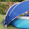 vidaXL Pooldome Groen 405 x 405 x 192 cm 185T polyester met PU-coating