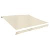 vidaXL Vervangingsdoek voor luifel 600x300 cm polyester cr&egrave;mekleurig