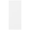 vidaXL Dressoir 102x33x75 cm bewerkt hout wit