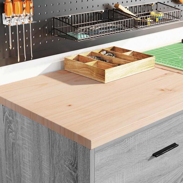 vidaXL Garagekasten 2 st bewerkt hout sonoma grijs