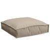 vidaXL Kussen 6 pcs Taupe 40 x 40 x 8 cm Oxford Stof