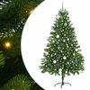 vidaXL Kerstboom met 300 LED met standaard Groen 180 cm PE