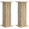 vidaXL Plantenstandaard 2 pcs Sonoma Eiken 30,5 x 30 x 80,5 cm