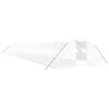 vidaXL Tuinkas met stalen frame 88 m&sup2; 22x4x2 m wit