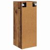 vidaXL Wandkast Oud Hout 34,5 x 34 x 90 cm Bewerkt hout