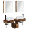 vidaXL Badkamerkastenset 5 pcs Oud hout 53 x 15,5 x 70 cm Bewerkt hout
