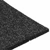 vidaXL Rubber granulaat patio pad Zwart 9 x 9 x 0,3 cm Rubber