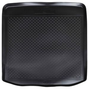 vidaXL Kofferbakmat Zwart Rubber