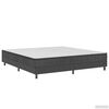 vidaXL Boxspringframe stof grijs 180x200 cm