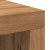 vidaXL Salontafel 102x50x35 cm bewerkt hout artisanaal eikenkleurig