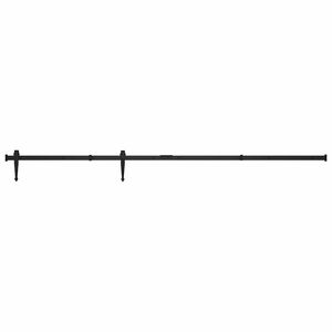 vidaXL Ophangset voor minischuifdeur 183 cm koolstofstaal