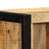 vidaXL Bedside Cabinet Bruin 40 x 30 x 80 cm Massief mangohout