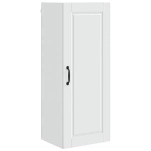 vidaXL Wandkast PORTO Wit 40 x 31 x 100 cm Bewerkt hout