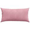 vidaXL Sofa Kussens 2 stuks Roze 80 x 40 cm Cordstof