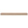 vidaXL Wandschapppen 2 st 50x23,5x4 cm bewerkt hout