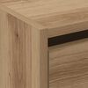 vidaXL Schoenenkast Artisan Eiken 60 x 21 x 57 cm Bewerkt hout