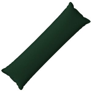 vidaXL Kussensloop HOUTEN Donkergroen 40 x 145 cm Faux Linnen