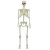 vidaXL Halloween Skelet Wit 155 x 38,5 cm Polypropyleen
