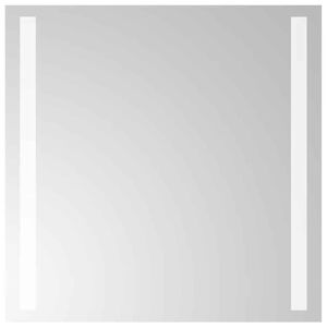 vidaXL Badkamerspiegel LED 40x40 cm