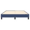vidaXL Boxspring bed stof blauw 140x190 cm