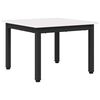 vidaXL Salontafel Wit 50 x 50 x 36 cm Massief grenenhout
