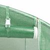 vidaXL Tuinkas met stalen frame 120 m&sup2; 20x6x2,85 m groen