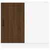 vidaXL Onderkast Lucca bewerkt hout bruin eikenkleur