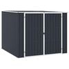 vidaXL Tuinschuur 195x198x159 cm gegalvaniseerd staal antraciet